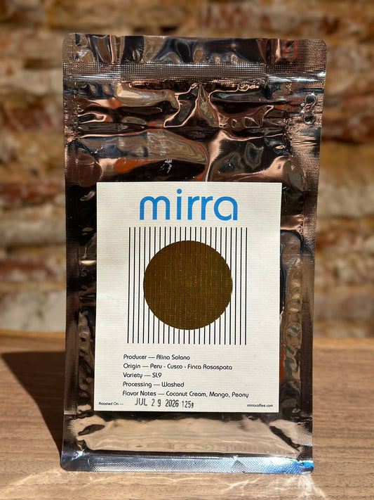 125g Peru Cusco Washed, Mirra