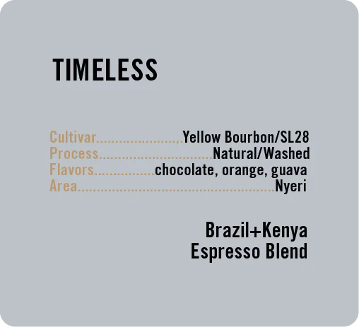 Timeless Espresso Blend (250g) from Apollon's Gold (JP)
